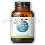 Viridian Organic Valerian Root 400 mg 60 kapslí – Hledejceny.cz