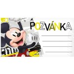 Pozvánka Y15 Disney Mickey 190x100mm – Zboží Mobilmania