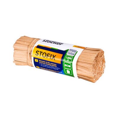 Drát vázací obalený papírem Stofix 15 cm Stocker (1000 ks) – Zboží Dáma