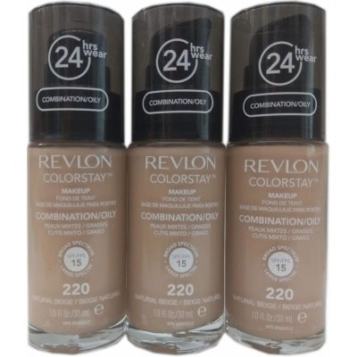 Revlon Colorstay make-up Combination Oily skin 220 Natural Beige 30 ml – Zbozi.Blesk.cz