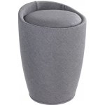 WENKO Taburet CANDY GREY - koš na prádlo, 2 v 1 – Zboží Mobilmania