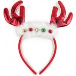 Prima-obchod Čelenka do vlasů sob s rolničkami, vánoční / párty, barva 1 červená – Hledejceny.cz