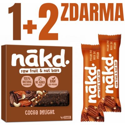 Nakd Cocoa delight 4 x 35 g – Zboží Dáma