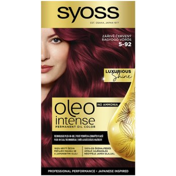 Syoss Oleo Intense Barva na vlasy 592 Zářivě červený 50 ml