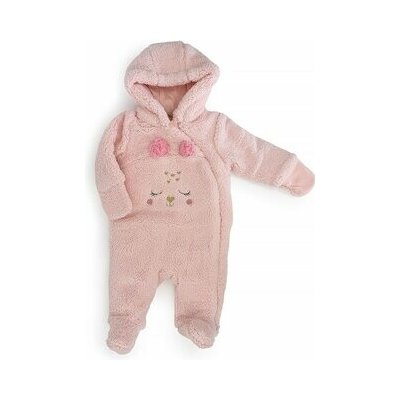 Zimní dívčí kojenecká kombinéza Pidilidi PD Pink – Zboží Dáma