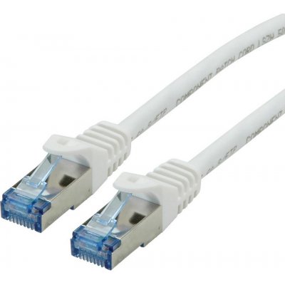 Roline 21.15.2867 S/FTP patch kat. 6a, LSOH, 10m, bílý – Zboží Živě