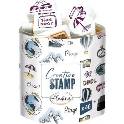 Aladine Razítka Stampo Scrap Cestování – Sleviste.cz