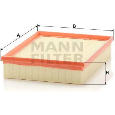 MANN FILTER Vzduchový filtr C 25 109 – Hledejceny.cz