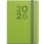 Baloušek David Vigo A5 Denní 2026 zelená – Zboží Dáma