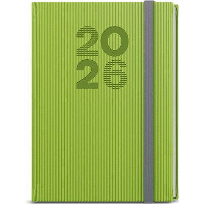 Baloušek David Vigo A5 Denní 2026 zelená – Zboží Dáma