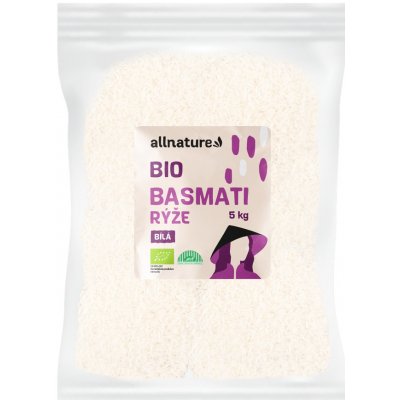 Allnature Basmati rýže bílá bio 5 kg – Zboží Mobilmania