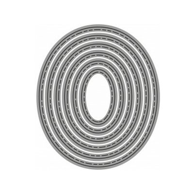 Wiler Vyřezávací šablona Ovál velké 6 ks – Zboží Dáma