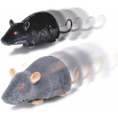 Mac Toys Krysa na ovládání černá – Zboží Dáma