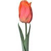 Květina Umělá květina oranžový tulipán – 50 cm