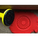 TVOŘÍTKO Ornament II - razítko special Tvar vykrajovátka: Kulaté Vlnky, Nástavec na razítko: Ano – Hledejceny.cz