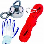 KRAFT&DELE Magnet fishing 140kg oboustranný pro lovce pokladů KD10415 – Zbozi.Blesk.cz