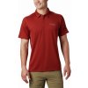 Pánské sportovní tričko Columbia pánské tričko TitaniumIrico Knit Polo1886341835 Carnelian red