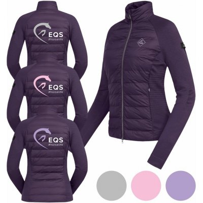 ELT Oregon EQS horselife dámská tmavě fialová/šedá – Zboží Dáma