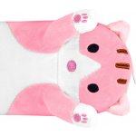 Aga4Kids Plyšový polštář Kočka Růžová 50 – Sleviste.cz