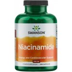 Swanson Niacin Niacinamid 500 mg 250 kapslí – Sleviste.cz