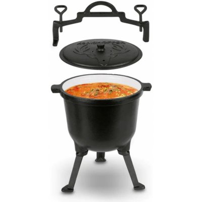 KonigHOFFER Litinový smaltovaný kotlík 8 l – Zboží Dáma