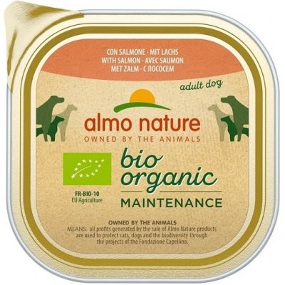 Almo Nature Dog Bio Organic s lososem 100 g – Hledejceny.cz