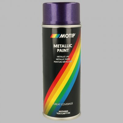 Motip metal. lak 400 ml fialová – Sleviste.cz