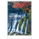 Imprese vody, nástěnný, 34 x 48,5 cm 2026 – Zboží Dáma