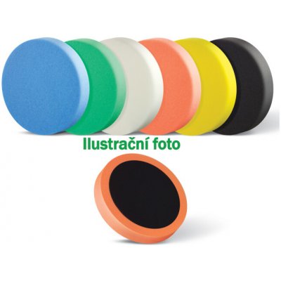 BOLL Houbička na leštění na suchý zip 150mm / 2,5cm střední oranžová | Zboží Auto