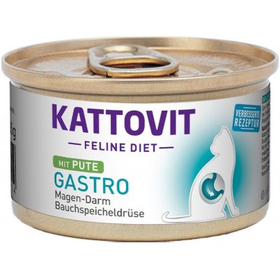 Kattovit Feline Diet Gastro krůta 12 x 85 g
