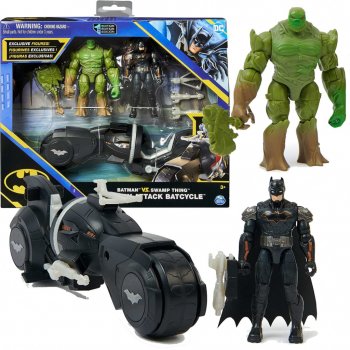 Spin Master Batman Batmobil a Batloď pro figurky 10 cm