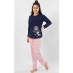 Vienetta Kids dětské pyžamo Myš s pampeliškou tm.modrá – Sleviste.cz