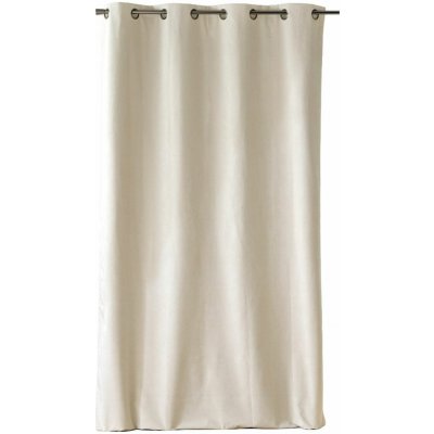 Závěs s oky Velvet, plně zatemňující, 260 × 140 cm, krémový 1612844 – Hledejceny.cz
