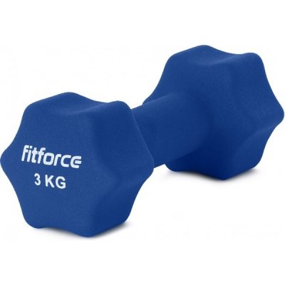 Fitforce FDBN jednoruční činka 3 kg – Zboží Mobilmania