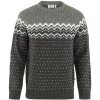 Pánský rolák Fjällräven Svetr Övik Knit Sweater dark grey-grey