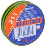 Solight Elektroizolační páska 15 mm x 0,13 mm x 10 m žlutozelená AP01 – Zboží Mobilmania