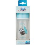 Canpol babies láhev se širokým hrdlem Exotic Animals 35/221 BLU 240 ml – Sleviste.cz