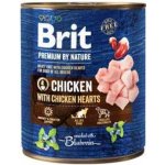 Brit Premium by Nature Dog Chicken With Chicken Hearts 800 g – Zboží Mobilmania