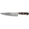 Kuchyňský nůž Güde Solingen Kuchařský nůž DAMASCUS 21 cm hnědá