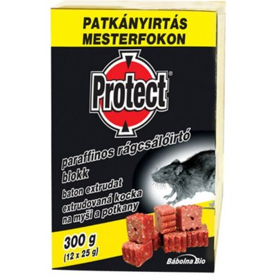 Bábolna Bio Protect extrudovaná kostka na myši a krysy 300 g – Zboží Dáma