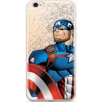 ERT Case Liquid GLITTER MARVEL CAPTAIN AMERICA 011 LENOVO MOTO E6 – Hledejceny.cz