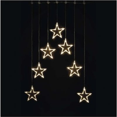 Emos LED vánoční závěs 7 hvězd 67x125 cm vnitřní teplá bílá DCGW14 – Hledejceny.cz