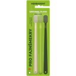 HERBADENT ORIGINAL FLOSS Zubní kartáčky s ultrajemnými kónickými vlákny 3 ks – Zboží Mobilmania