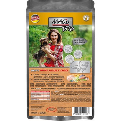 Mac´s Soft Dog Puppy Chicken 1,5 kg