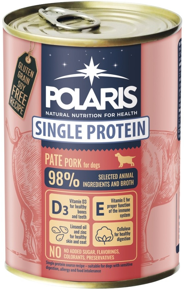 Polaris Single Protein Paté Vepřová 400 g