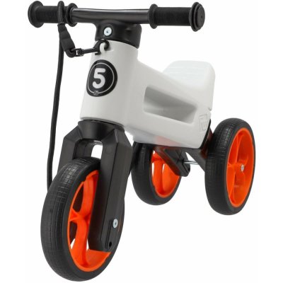 FUNNY WHEELS Rider SuperSport 2v1 bílo-oranžové – Zboží Mobilmania