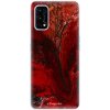 Pouzdro a kryt na mobilní telefon Realme Pouzdro iSaprio - RedMarble 17 - Realme 7 Pro