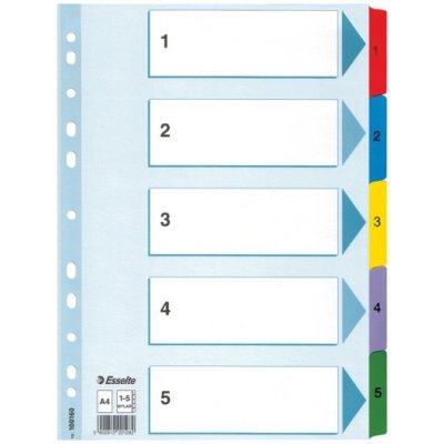 rozlišovač karton Mylar 1-5 – Hledejceny.cz