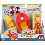 Hasbro Spiderman Spidey And His Amazing Friends Iron Man s vozidlem – Hledejceny.cz