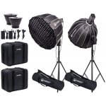 Viltrox Ninja 10C - 120W RGB COB LED světlo + 2x stativ, 2x softbox s voštinou – Zboží Živě